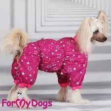 ForMyDog Комбинезон Звезды розовый  для девочек
