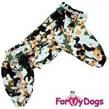 ForMyDog Дождевик милитари для мальчиков