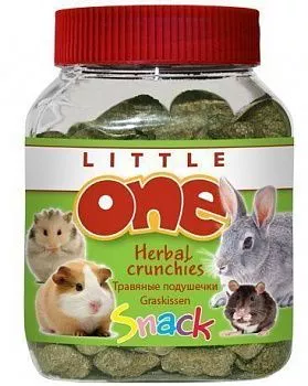 Little ONE Лакомство для грызунов Травяные подушечки 100г