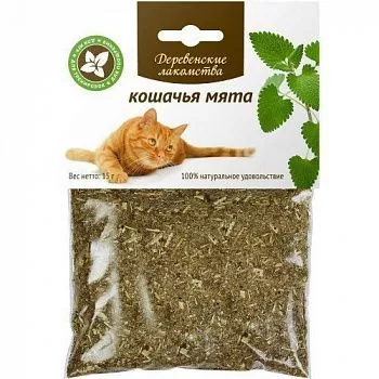 Деревенские лакомства Кошачья мята 15гр