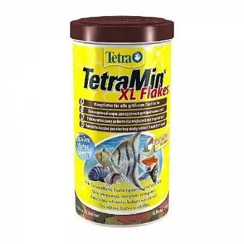 Tetra Min XL корм для крупных рыб в виде крупных хлопьев 500мл