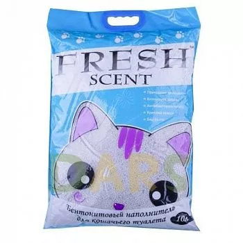 Fresh Scent Наполнитель комкующийся Свежесть