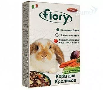 FIORY Корм для кроликов Karaote 850гр