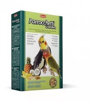 Padovan Parrocchetti Корм для средних попугаев 850г