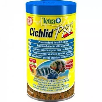 Tetra Cichlid Pro корм для цихлид в виде чипсов 500мл