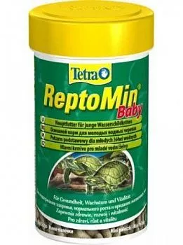 Tetra ReptoMin Baby корм для молодых водных черепах 100мл
