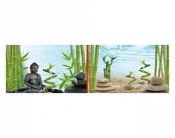 Tetra Фон для аквариума Будда и бамбук 60*45см