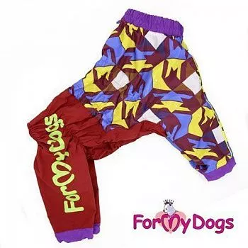 ForMyDog Дождевик коричневый для девочек
