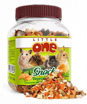 Little ONE Лакомство для грызунов Овощная смесь 140гр
