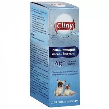 Cliny очищающий лосьон для ушей 50мл