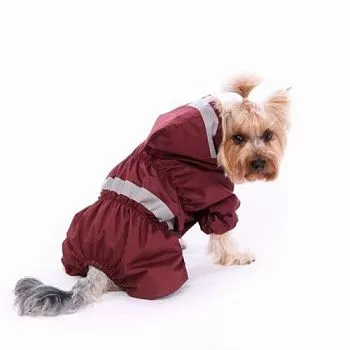 PEOPLE & DOGS Дождевик EASY бордо 