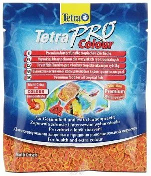 Tetra Pro Color Crisps корм для усиления окраса рыб в виде чипсов 12гр