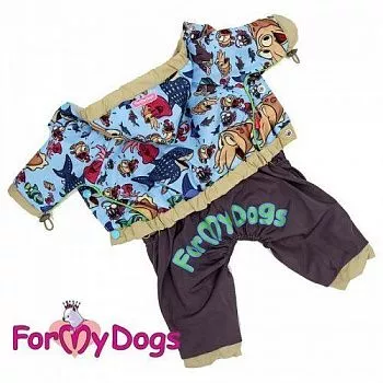 ForMyDog Дождевик Морская фантазия девочка