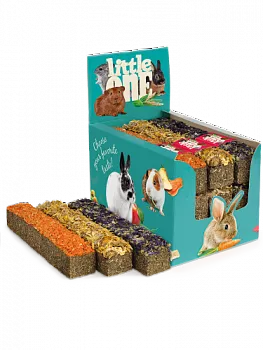 Little ONE Палочка для грызунов из луговых трав Ассорти 85гр