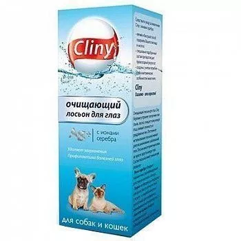 Cliny очищающий лосьон для глаз 50мл