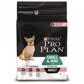 Purina Pro Plan Small&Mini Adult для взрослых собак мелких пород с лососем
