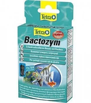 Tetra Bactozym средство для биологического запуска аквариума 10 капсул