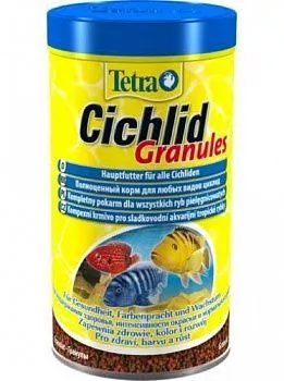 Tetra Cichlid Granules корм для всех видов цихлид в виде гранул 500мл
