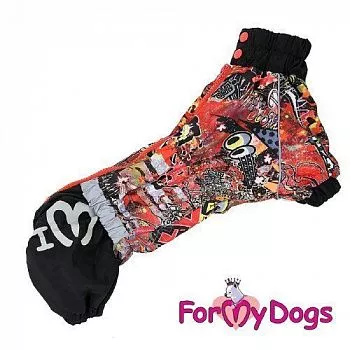 ForMyDog Дождевик мультиколор для девочек