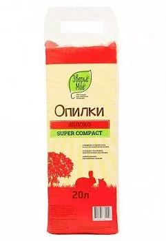 Зверье мое Опилки Яблоко 20л (700г)