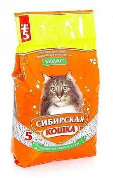 Сибирская Кошка Бюджет наполнитель впитывающий