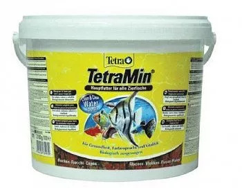 Tetra Min корм для всех видов рыб в виде хлопьев 10л