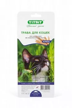 Titbit Травка для кошек ячмень 60гр