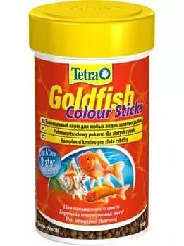 Tetra Goldfish Colour Sticks корм для улучшения окраса золотых рыбок в виде палочек 100мл