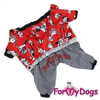 ForMyDog Дождевик 101 Далматинец девочка