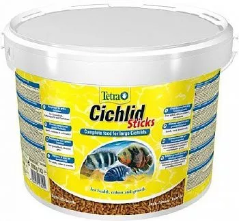 Tetra Cichlid Sticks корм для всех видов цихлид в виде палочек 10л