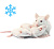 Мышь опушенная замороженная  Аква меню 1шт