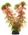 Barbus Искусственное растение Кабомба красная 20см