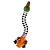 GIGwi Игрушка для собак CRUNCHY NECK Утка с хрустящей шеей и пищалкой 54см