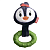 GIGwi Игрушка для собак Пингвин с пищалкой