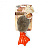 AllForPaws игрушка для собак Утиная лапка с ароматом курицы 23см